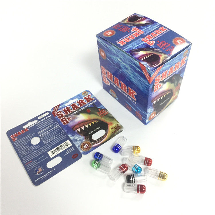 Thị trường Hoa Kỳ Thuốc viên tình dục Giấy vỉ Thẻ Pakcgaing cho Rhino 7 / Rhino 69 / Tiger / Black Mamba Pills