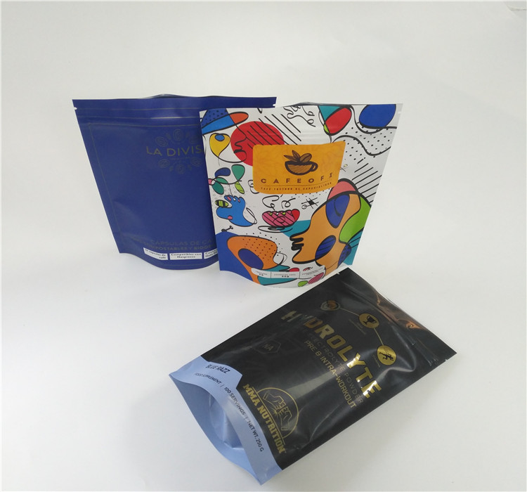 See Through MOPP VMPET Clear Window Ziplock Pouch 200g 250g