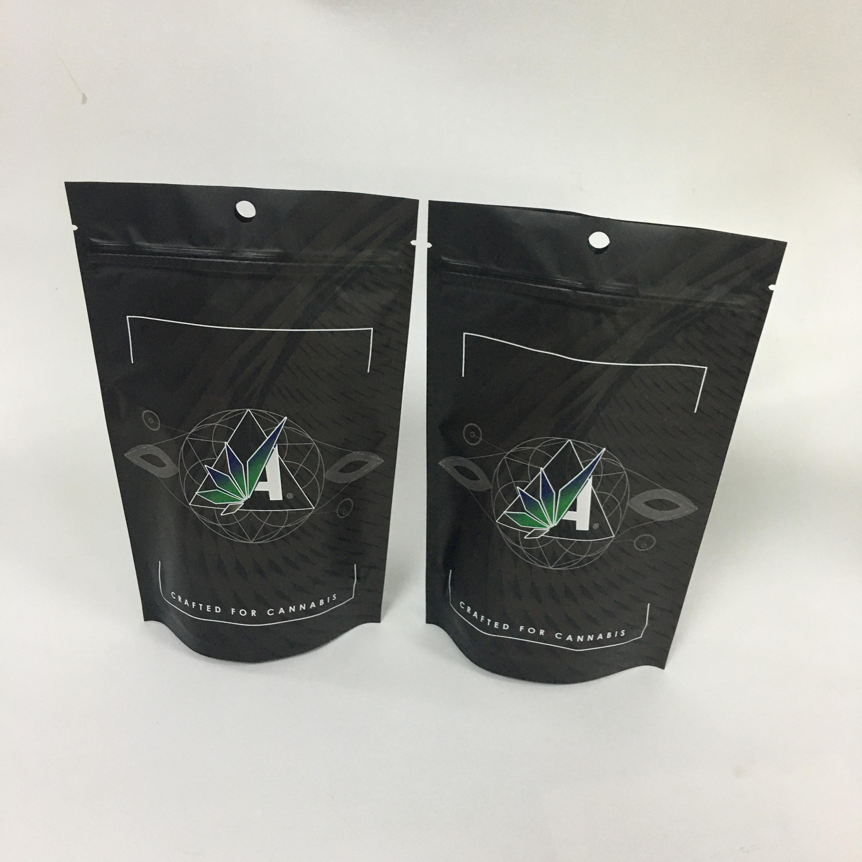 MOPP 140micron Weed Tooba Zipper Pouch 102 * 165mm