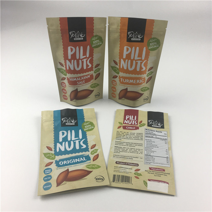 Túi Mylar Ziplock nhiều lớp có thể kéo dài được, Trà Doypack Matcha