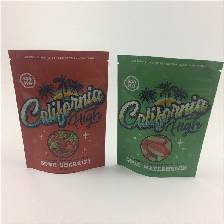 Cookies 3.5g VMPET 100micron Weed Stand Up Pouch cho CBD