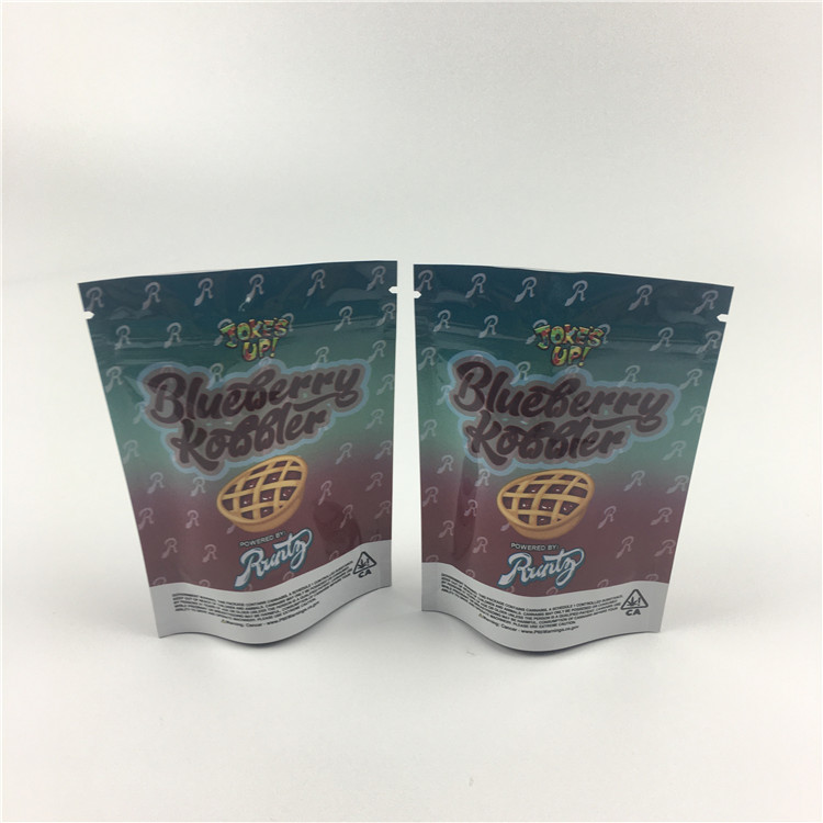 Mylar 7g 3.5g 14g Túi bao bì cỏ dại bằng nhựa 100micron