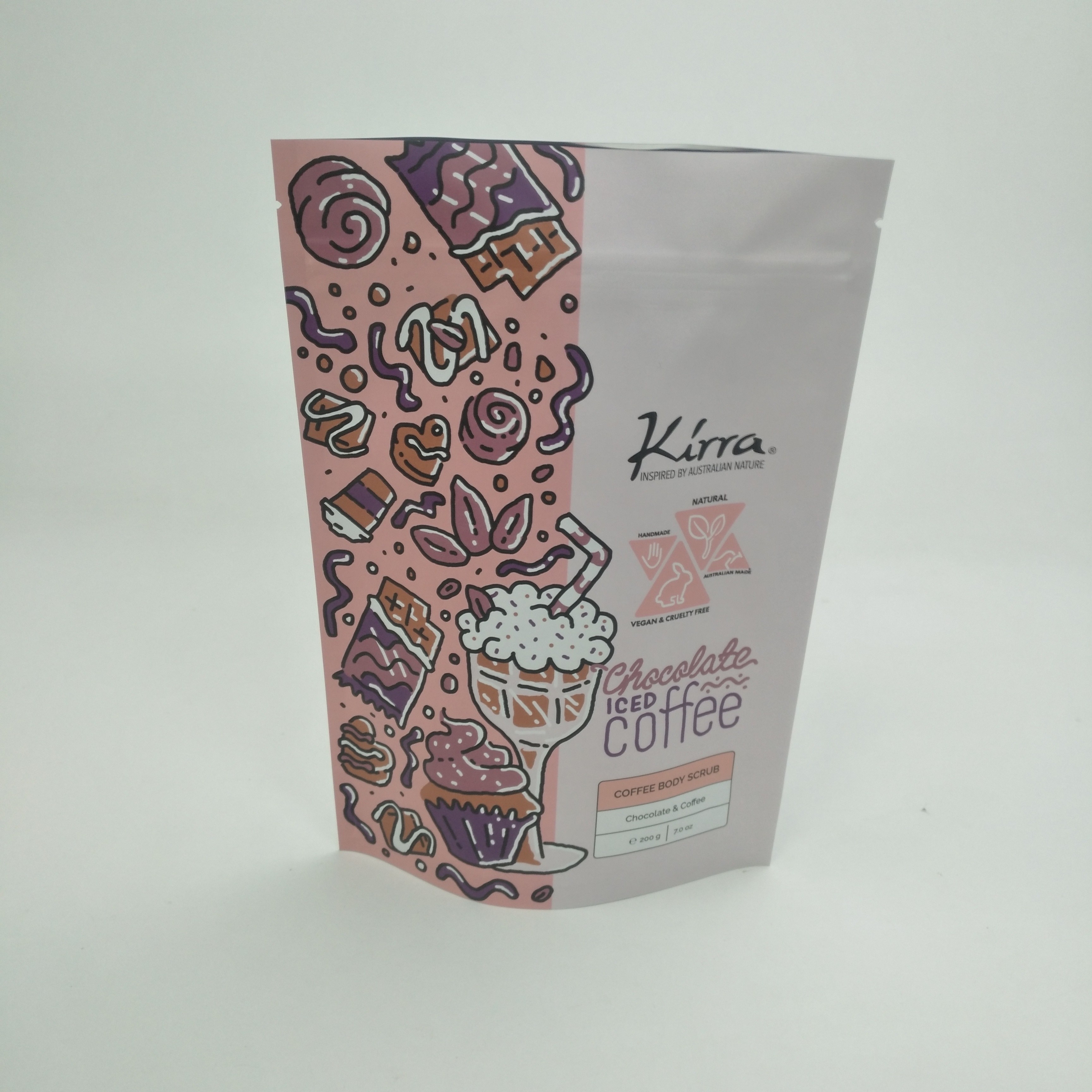 Bolsa Matt Film MOPP VMPET Có thể mở rộng Túi đứng lên cho Đậu Doypack