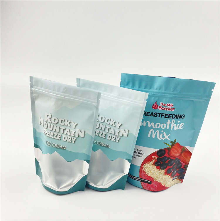 In ống đồng 100mircon Smell Proof Pouch 250g Whey Protein