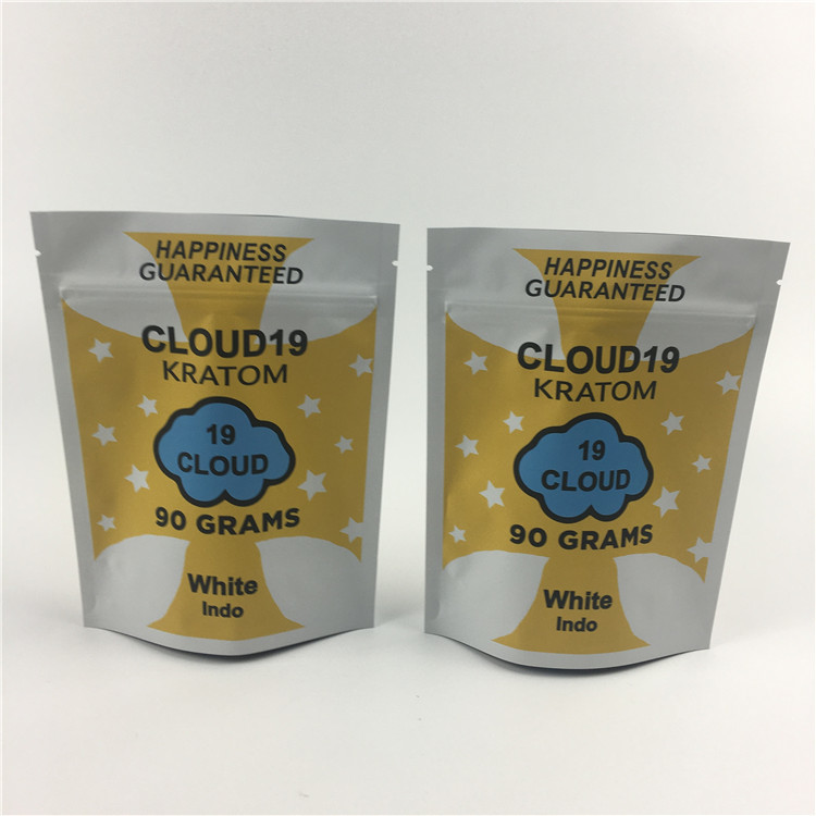 Soft Touch Weed Mylar Túi đứng in tùy chỉnh Matte Child Resistant