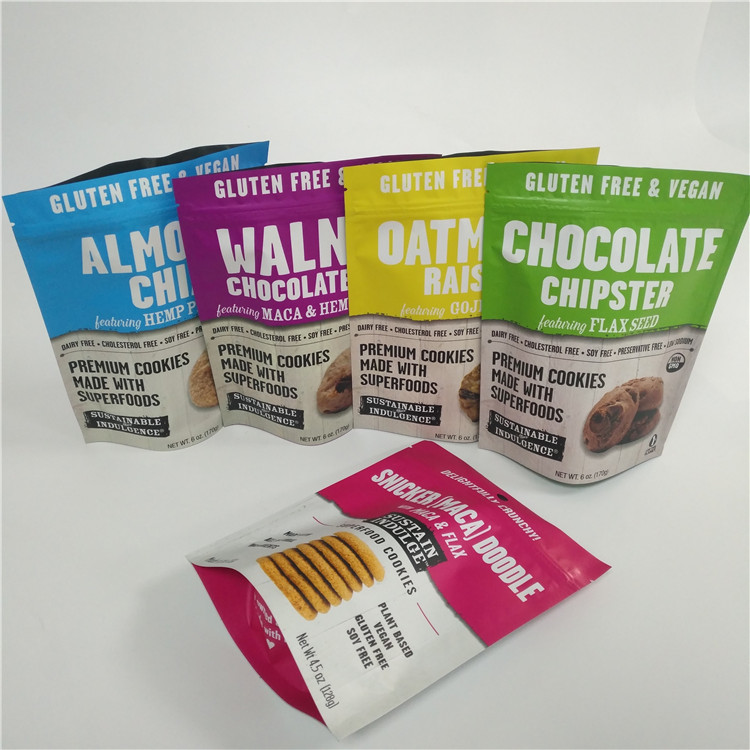 Nhựa đứng lên Túi bao bì Ziplock In 1 Gallon Cấp thực phẩm