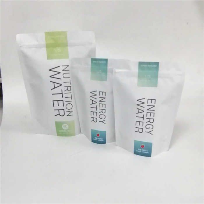 Túi nhựa tùy chỉnh Mylar Đứng lên Túi có dây kéo để đóng gói bom tắm