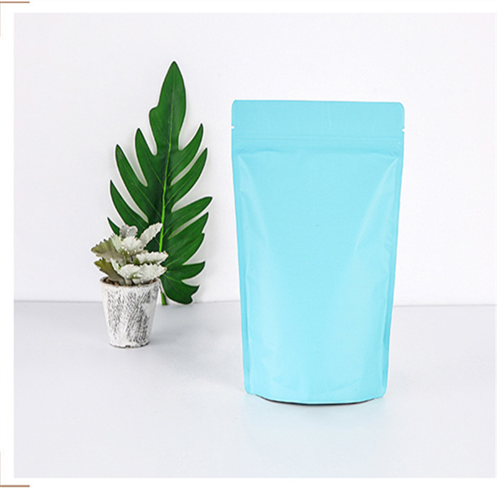 Chà xát cơ thể Túi nhôm nhựa đứng lên có dây kéo