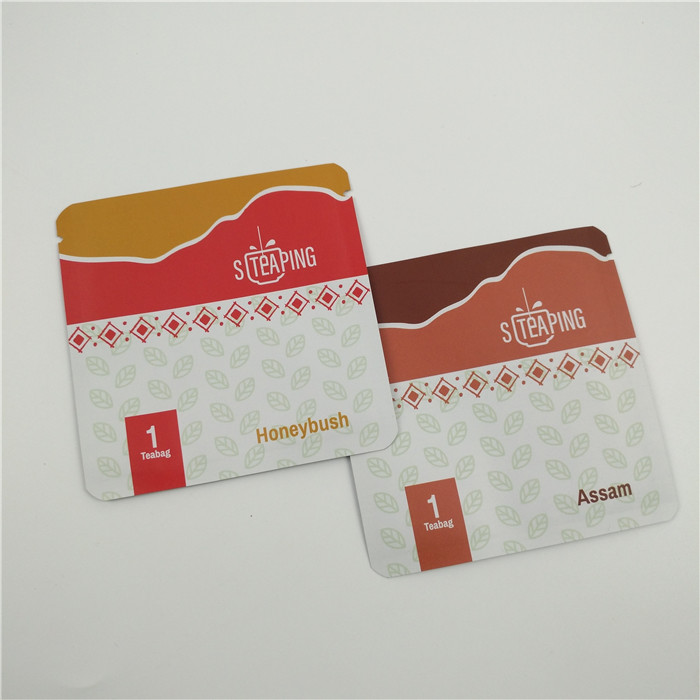 Trà Mylar Con dấu nhiệt Túi nhôm Giấy bạc Thực phẩm Cấp chống mùi In ống đồng