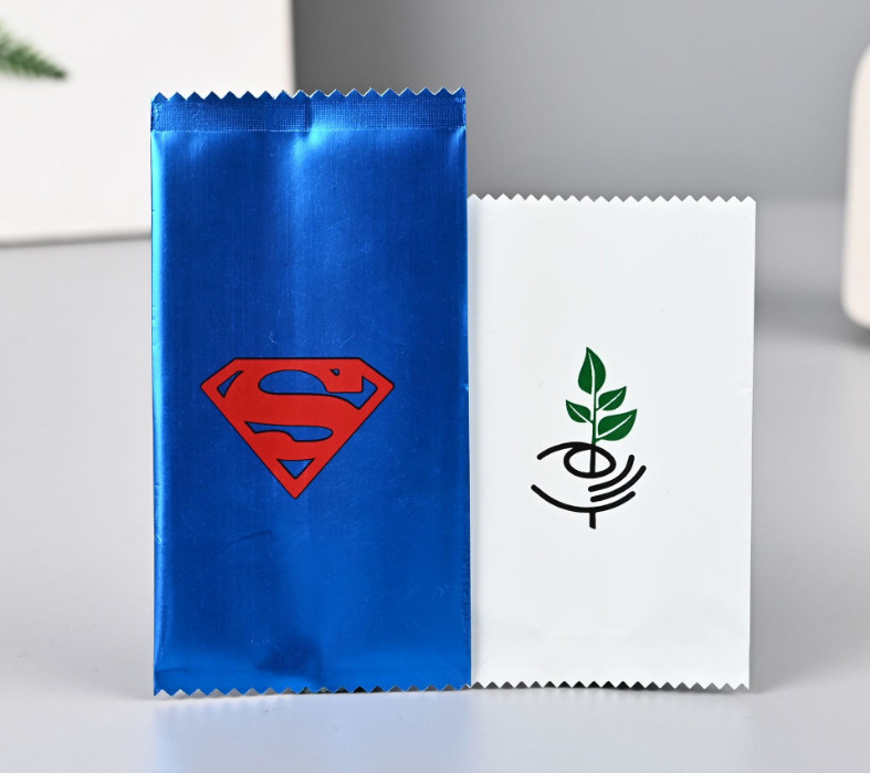 Bánh quy Kẹo nhựa Lưng kín Túi giấy bạc được in tùy chỉnh Bằng chứng mùi