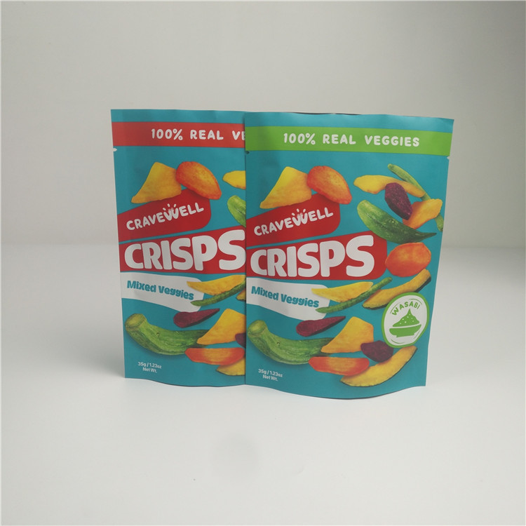 Rau khô hỗn hợp hữu cơ Matte Mylar Aluminium Stand Up Pouch 35g