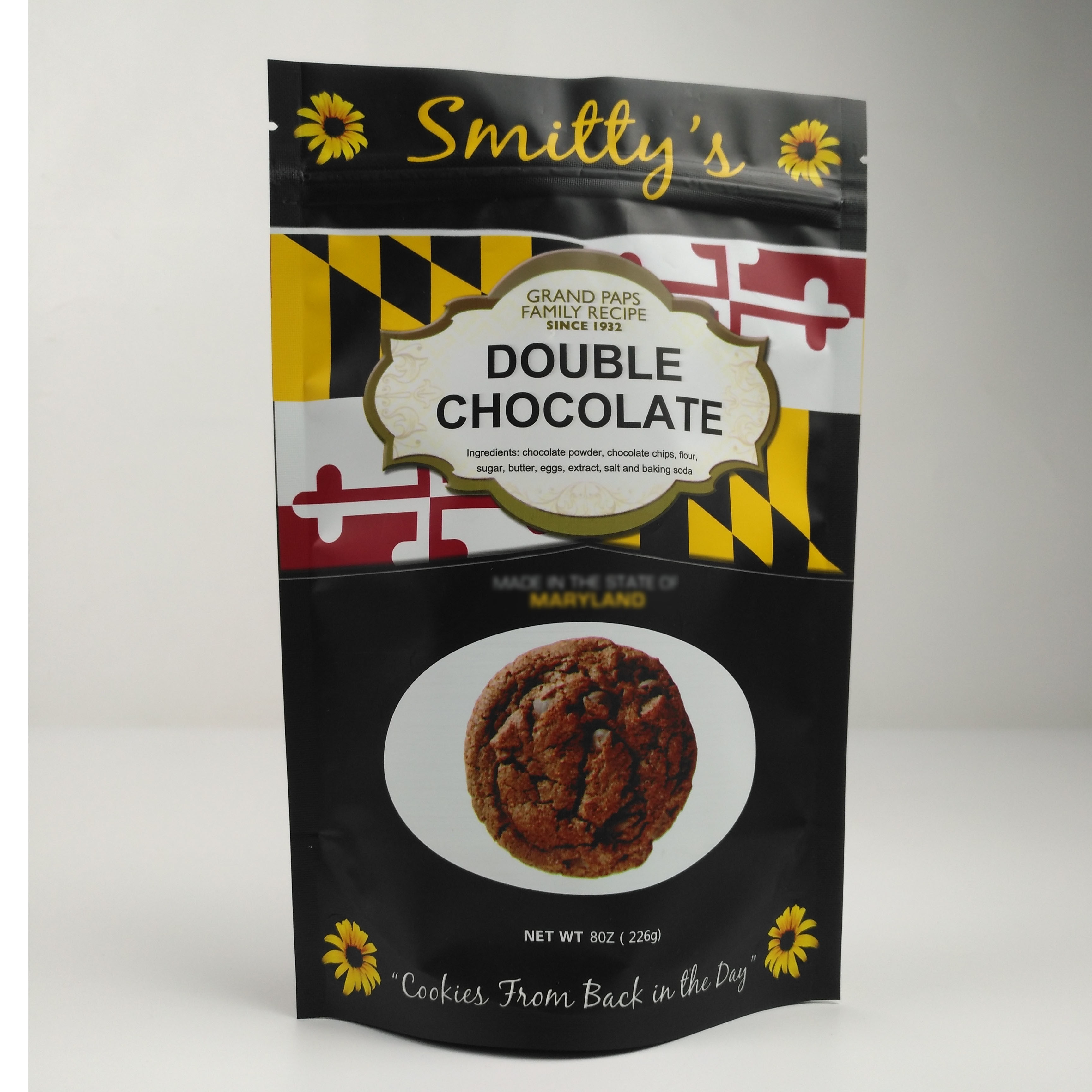 Thân thiện với môi trường Matt nhôm Foil đứng lên Túi ziplock cho thực phẩm hạt