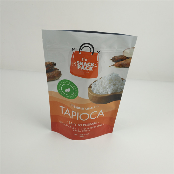 Van lá 200g Bao bì thực phẩm 7oz Túi Ziplock Kết thúc mờ