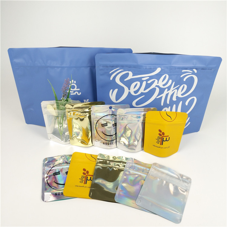 Cookie Flower Smell Proof Túi Mylar Túi Ziplock Trẻ em Chống cỏ dại