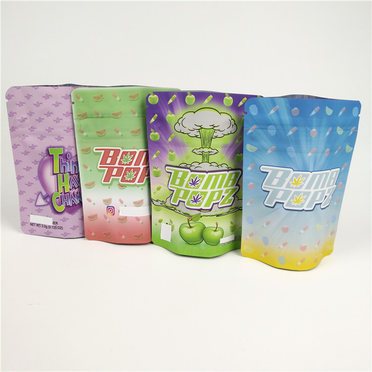 Mùi vị Cookie chống mùi Gia vị Túi nhựa Mylar Thực phẩm cho thuốc lá