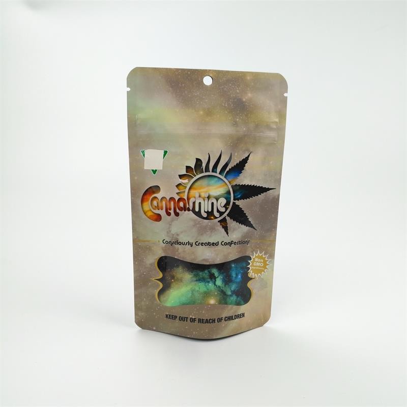 Túi chống thấm mùi 3,5g Mylar có thể mở rộng VMPET cho bánh quy