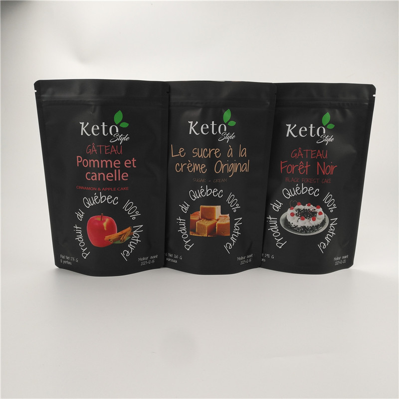 Túi bao bì thực phẩm FDA Mylar 8x15cm VMPET cho bánh kẹo Snack