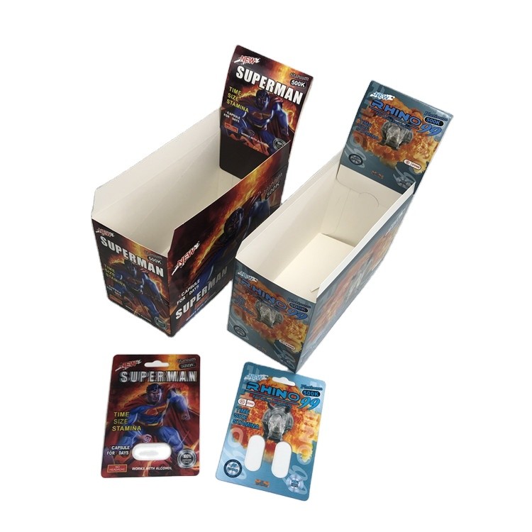 Bao bì Blister Card hình chữ nhật với độ dày 0,1 mm và vật liệu thân thiện với môi trường