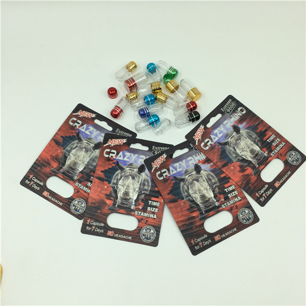 Hộp bao bì thuốc Crazy Rhino 69 Thuốc Rhino 7 Thuốc kích dục nam