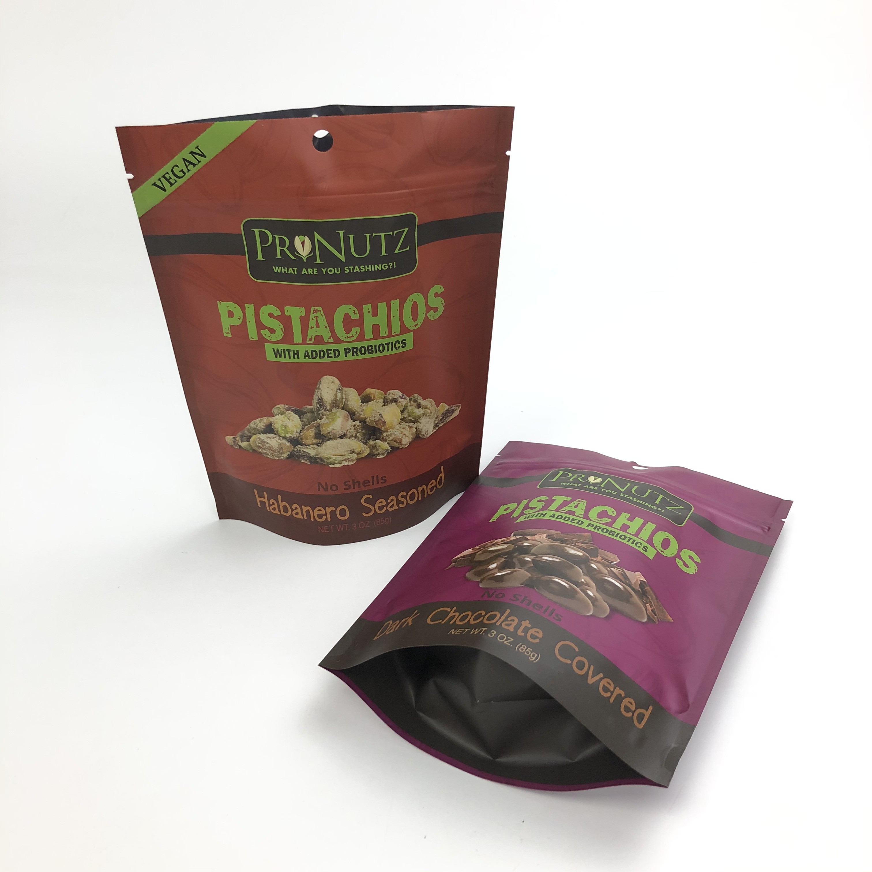 MOPP Ống đồng ISO VMPET Matte Zip Lock Túi 14g Có thể mở rộng cho thực phẩm