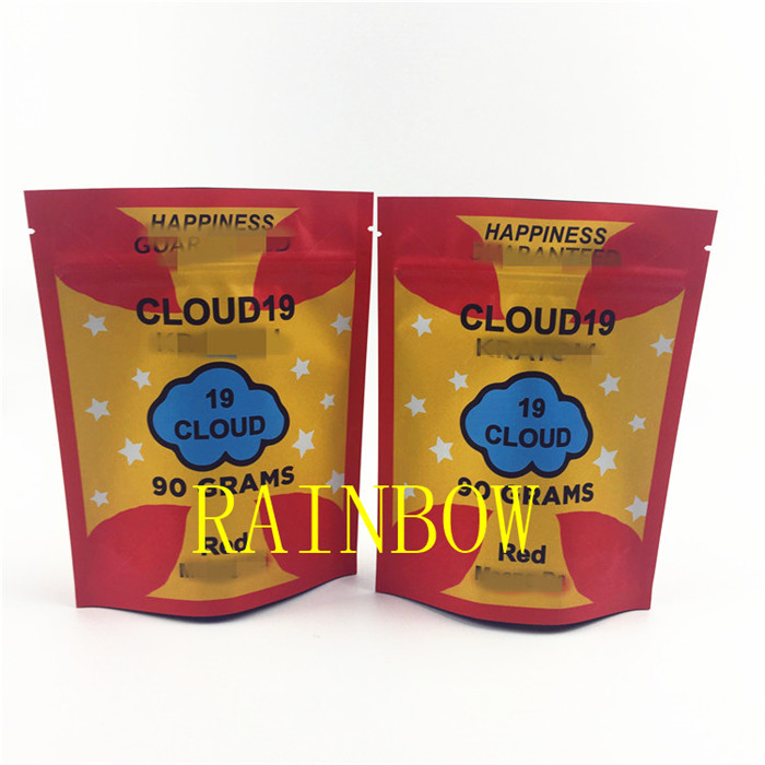 FDA 120mic Plastic Mylar Edibles Túi đựng bánh quy VMPET Seed Foil Zipper Pouch