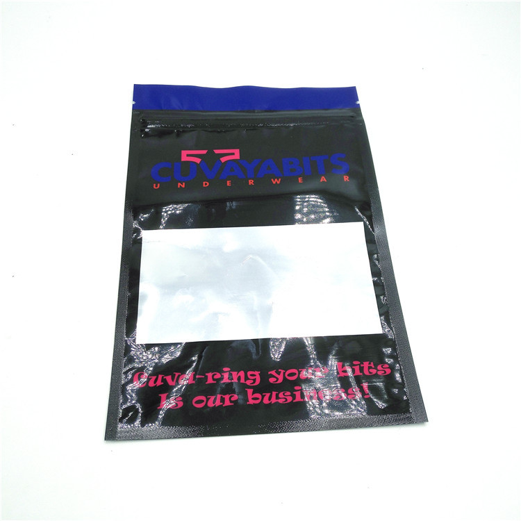 Túi 240mic In Rotogravure trong suốt Túi Opp CMYK VMPET Clear Ziplock Bag