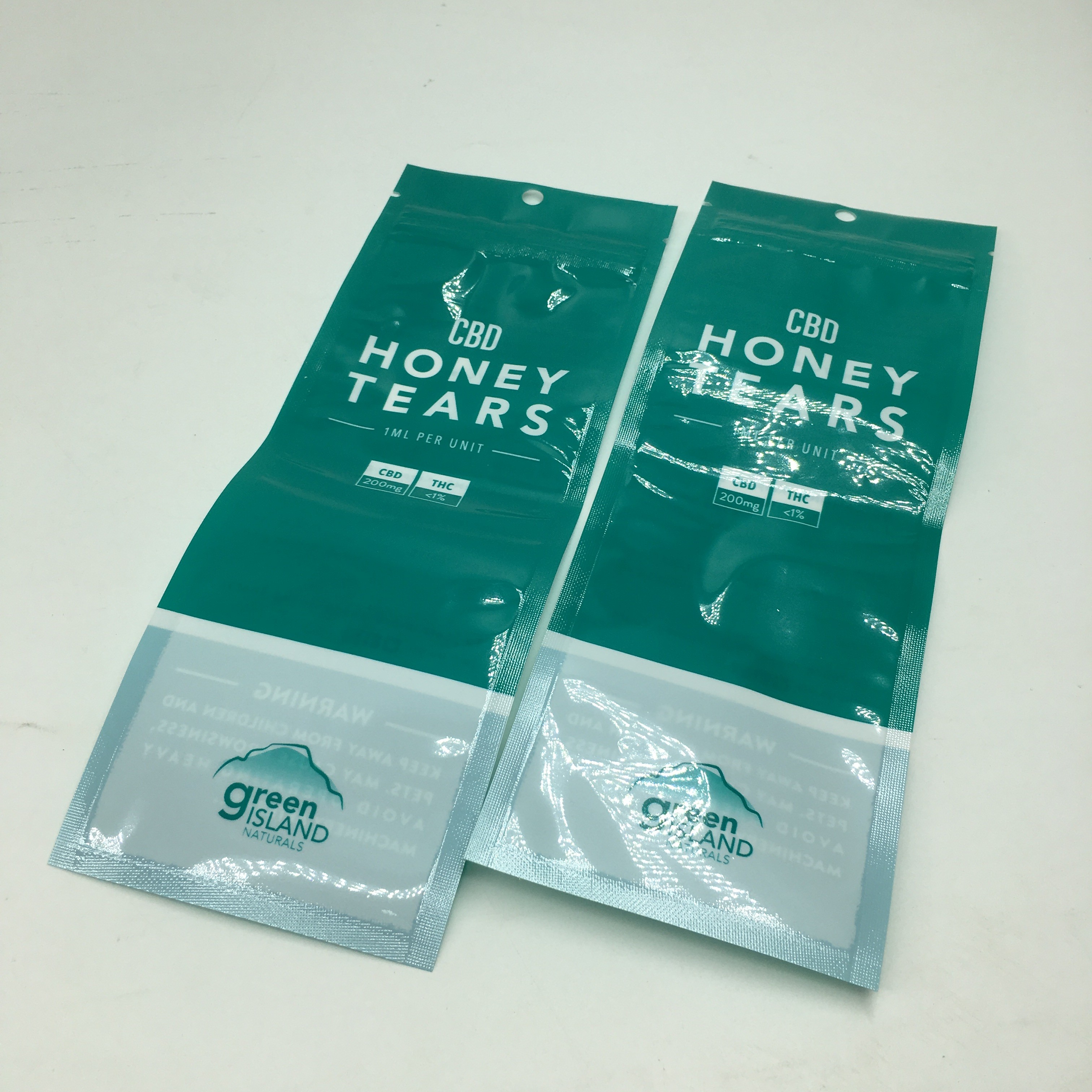SGS ISO VMPET Ziplock Túi nhựa Bao bì Cbd Honey BOPP