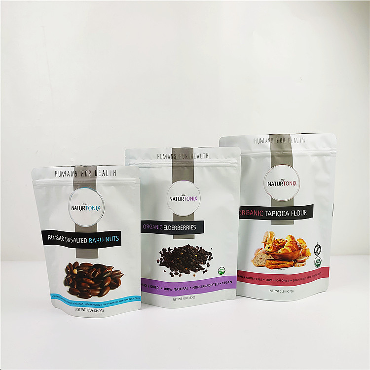 CBD CMYK ống đồng Bao bì hương thảo mộc 90mic CMYK Bao bì túi giấy bạc