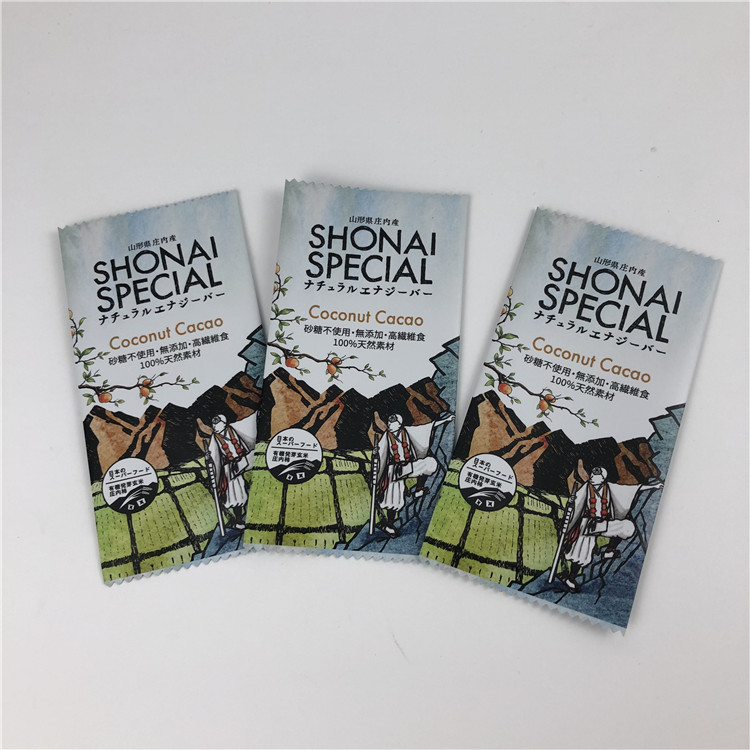 Niêm phong trở lại Túi tùy chỉnh Thực phẩm Lớp nhựa Granola Gói cho bao bì sô cô la / thanh năng lượng