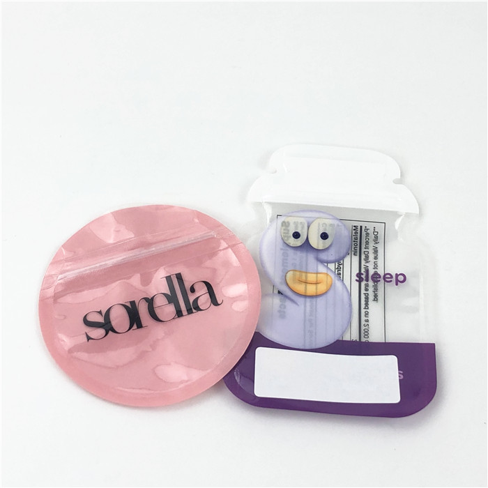 CMYK Die Cut Mylar Foil Túi MOPP 100mic Glossy cho Gummies Kẹo ăn được