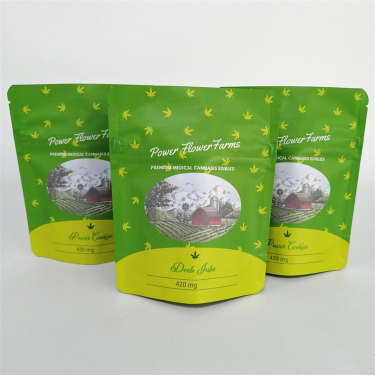 MOPP VMPET Cỏ dại Bao bì Thảo dược Ống đồng In Hạt giống Hoa CMYK