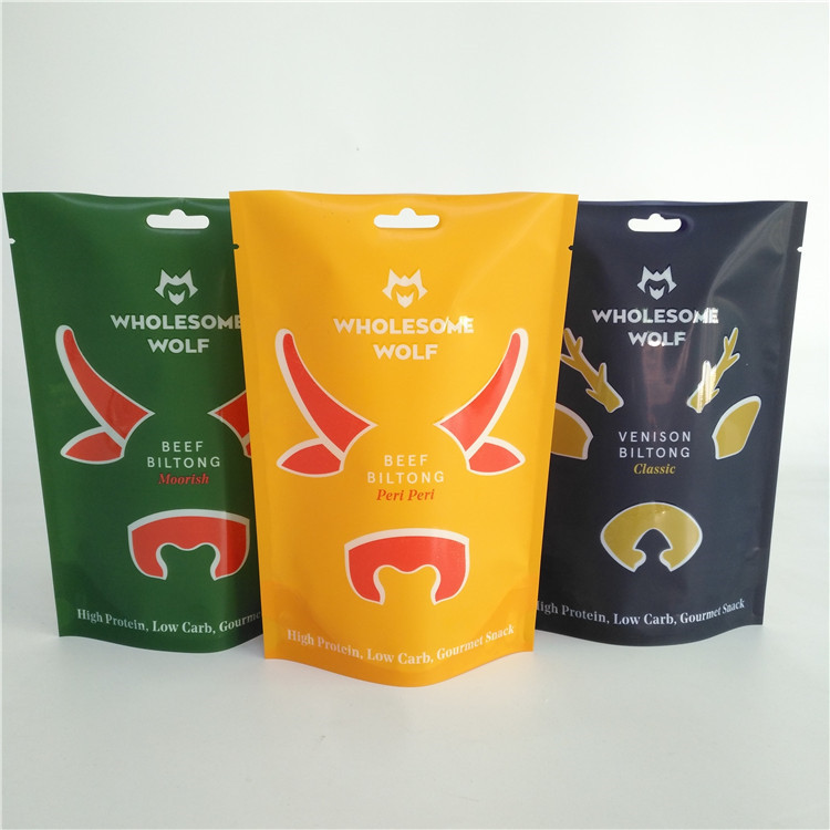 VMPET Ống đồng Mylar Túi nhựa 110 Microns Con dấu nhiệt CMYK