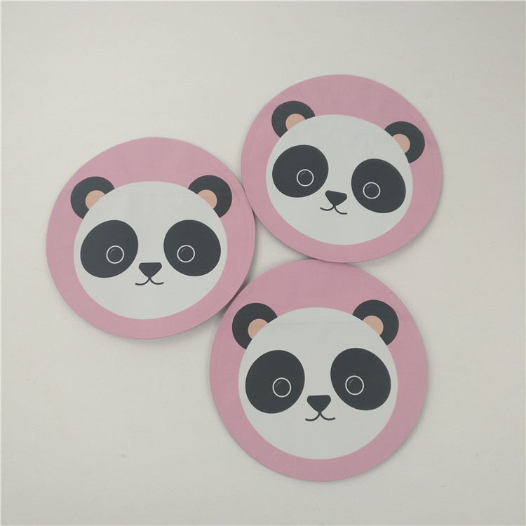 Túi Mylar tròn 3,5 gam Cbd Cây gai dầu VMPET có khóa kéo chống trẻ em