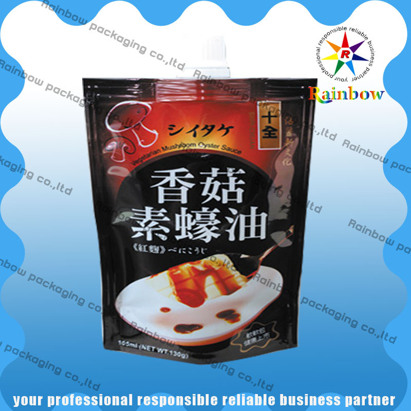 Bao bì ba màu In túi Bao bì Nhựa Thực phẩm Cấp cho Snack / Gia vị