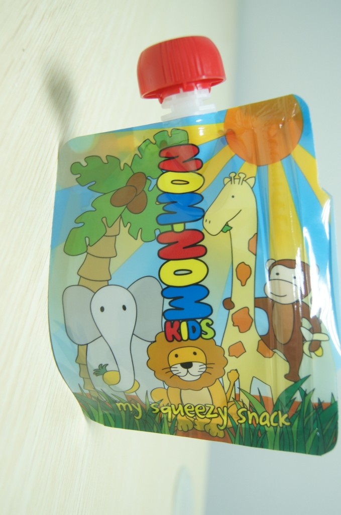 Vật liệu tùy chỉnh Thực phẩm cho trẻ em Nhôm Lá Spout Túi Bao bì Với In đầy đủ