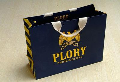 Logo In Túi mua sắm Giấy màu đen PP Dệt màu tái chế