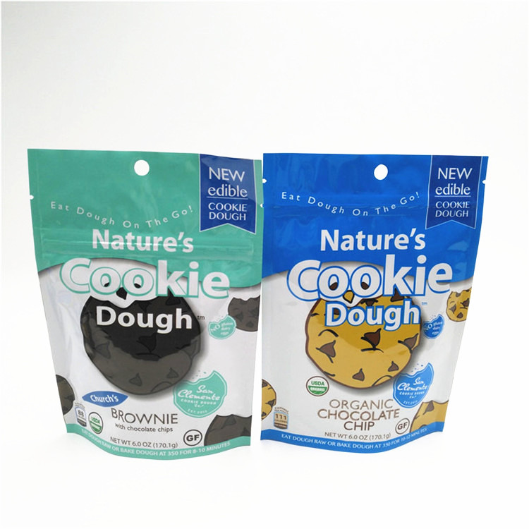 1.2C CMYK Đồ ăn nhẹ Bao bì thực phẩm Ống đồng có thể mở rộng với dây kéo