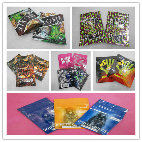 120 mic Bao bì Túi đựng giấy bạc Thời trang với Ziplock