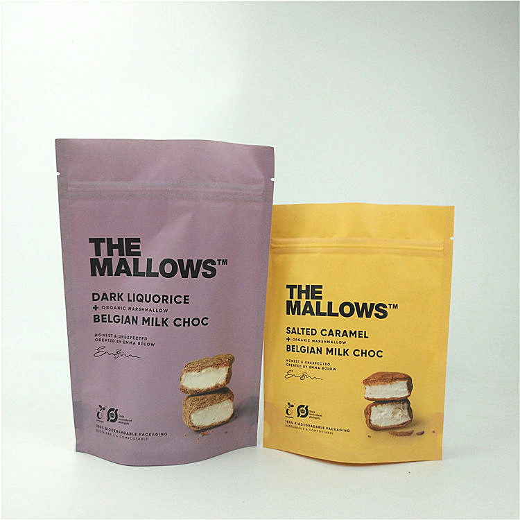 Đồ ăn nhẹ Sữa sô cô la Kraft Giấy đứng lên Túi nhiều lớp MOPP PET PE