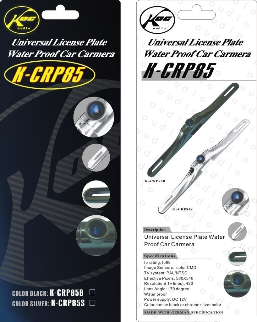 Bao bì thẻ Euro Hang Hole vỉ in sang trọng cho gói camera xe hơi