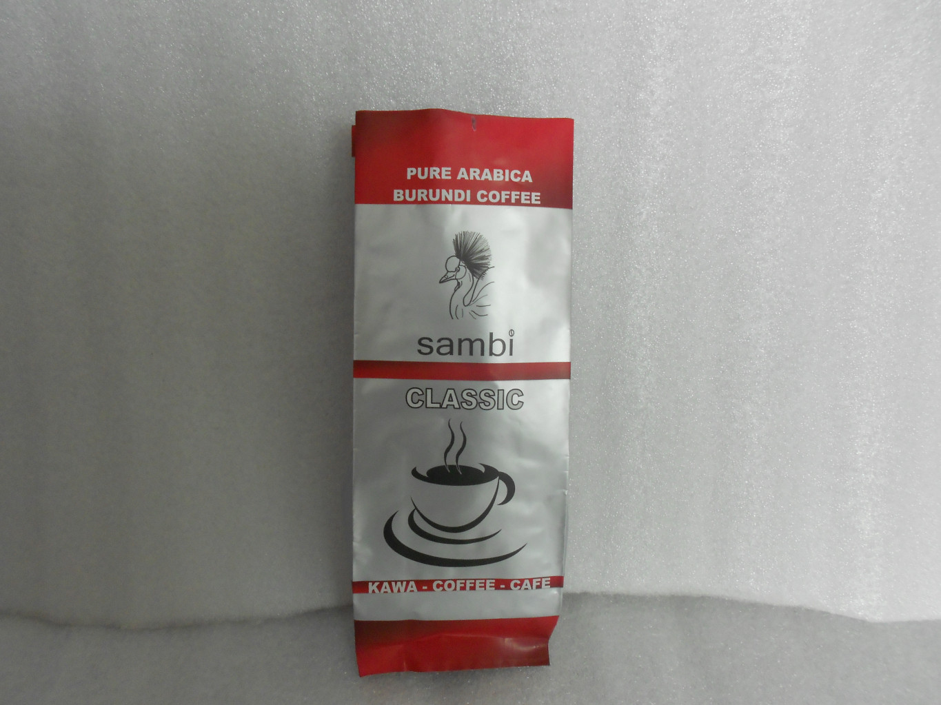 400g Side Gusset Matte Silver Aluminium Sambi Classic For Coffee Bean