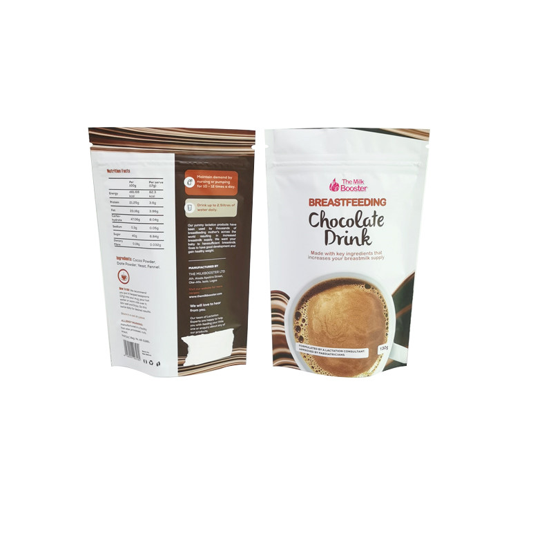 In kỹ thuật số Đứng lên Túi dây kéo Túi đựng cà phê Bột trà Túi bao bì thực phẩm