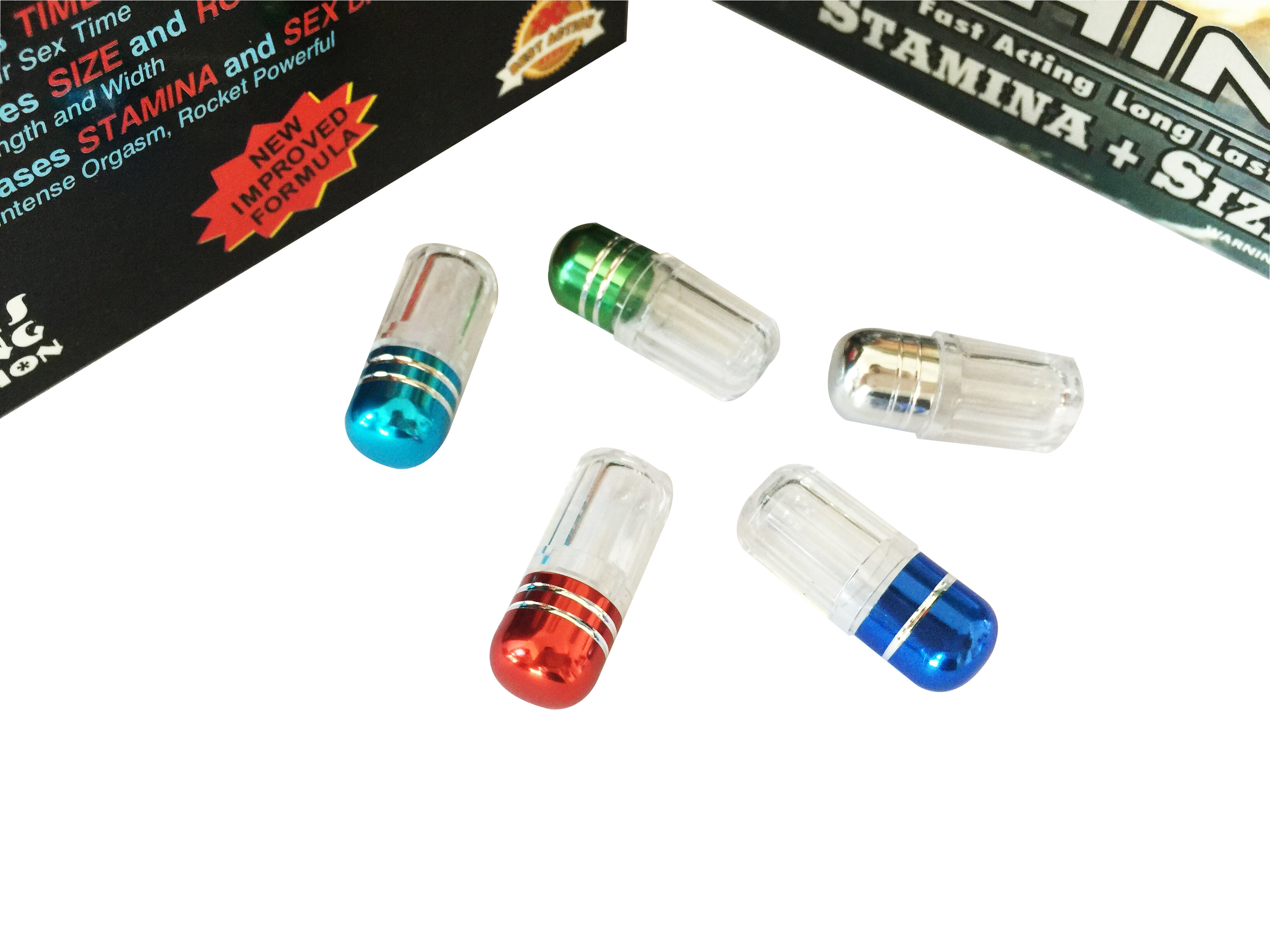 Red Rhino 69 Viên nang làm to dương vật Jar Bullet / Thuốc kích dục