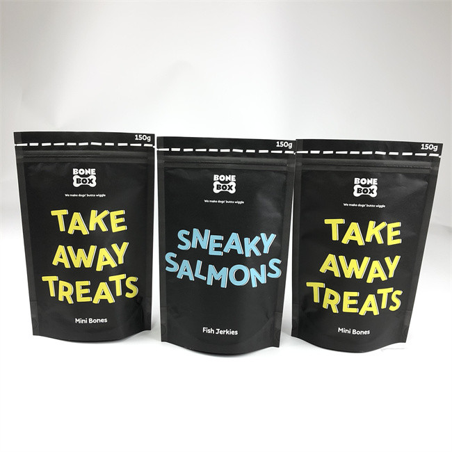 Túi nhựa in CMYK Bao bì Giấy Kraft Túi đựng thức ăn cho chó