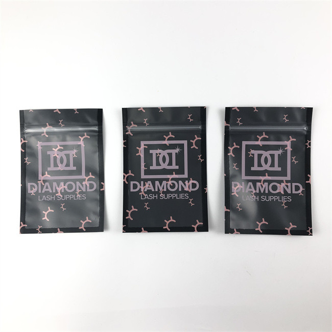 Túi nhựa có khóa Zip bằng nhôm Mylar có thể uốn lại được Ba mặt con dấu