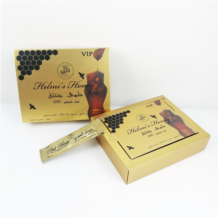 Tùy chỉnh in rỗng 20g Bao bì nhựa Túi đựng thực phẩm ăn được mật ong