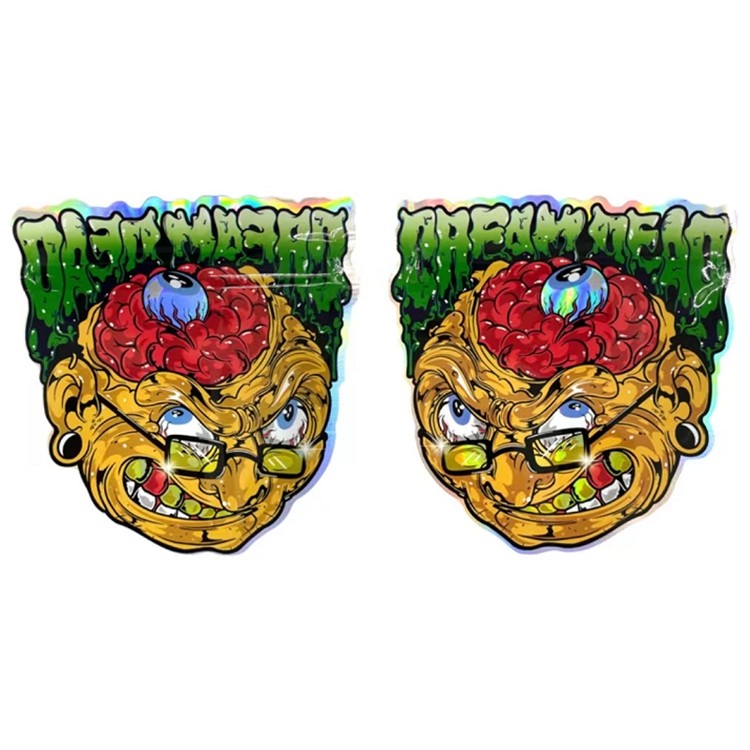 In tùy chỉnh Zip Lock Mylar Túi nhiệt Seal Gummies Snack Zipper Túi nhôm Foil