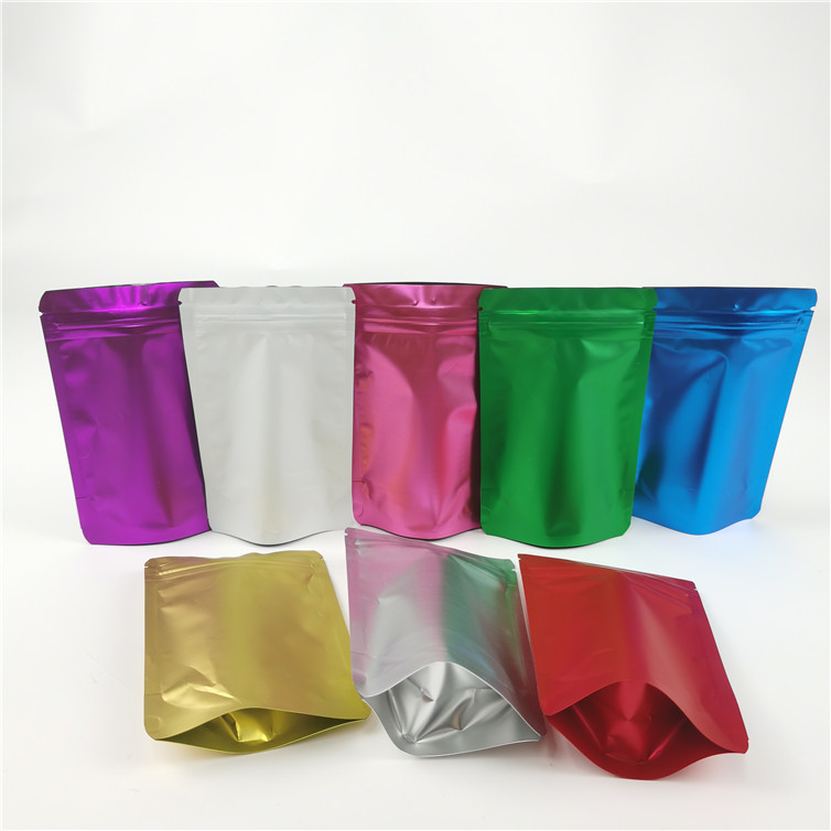 Túi Ziplock chống thấm mùi Túi có thể mở rộng được in tùy chỉnh Túi Mylar