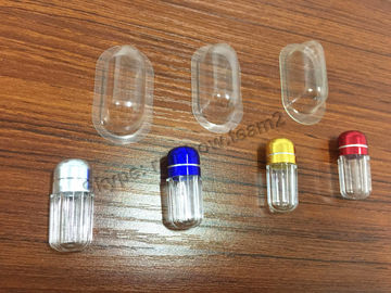 Thuốc viên nang và viên thuốc tình dục hộp chứa viên thuốc nhựa nhỏ, hình dạng viên nang