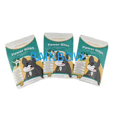 Nhà máy cung cấp túi chống mùi tùy chỉnh với logo đứng lên Kraft giấy túi kẹo kẹo đóng gói